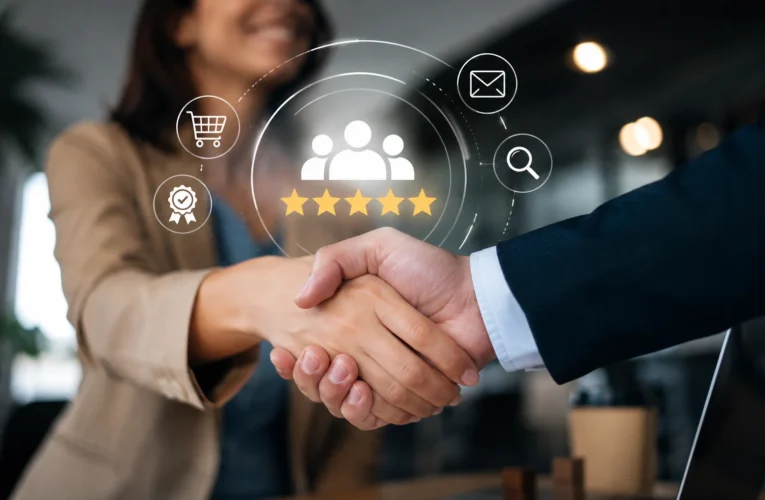 Concepto de fidelización del cliente
