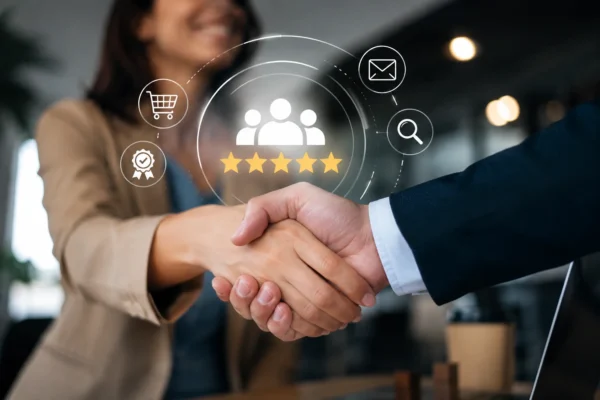 Concepto de fidelización del cliente