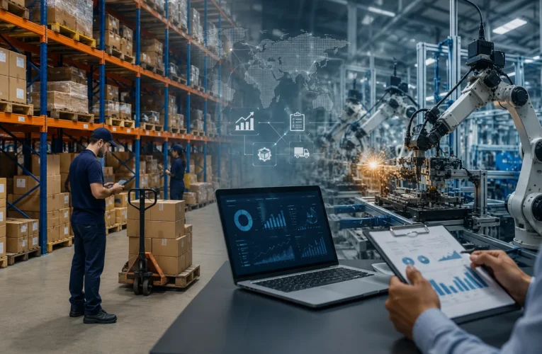 Operación de las empresas comerciales y manufactureras