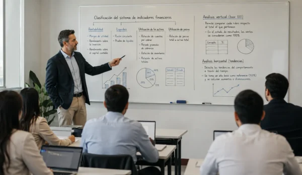 Clasificación y análisis de los indicadores financieros