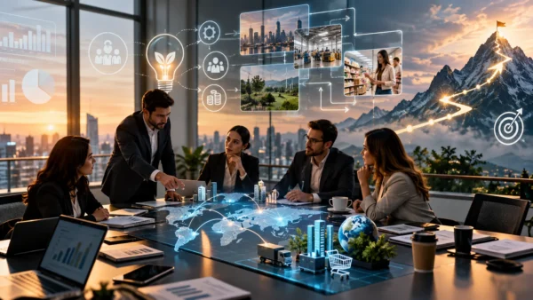 Planeación estratégica y adaptación empresarial para el crecimiento sostenible