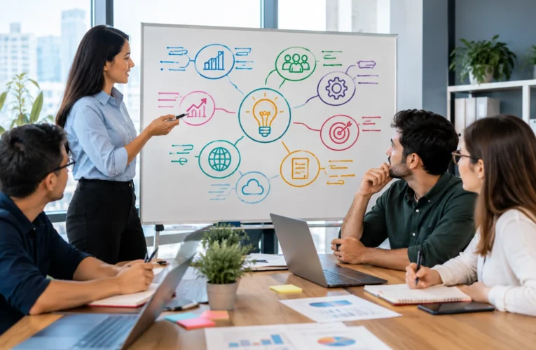 Importancia de los mapas mentales en la empresa