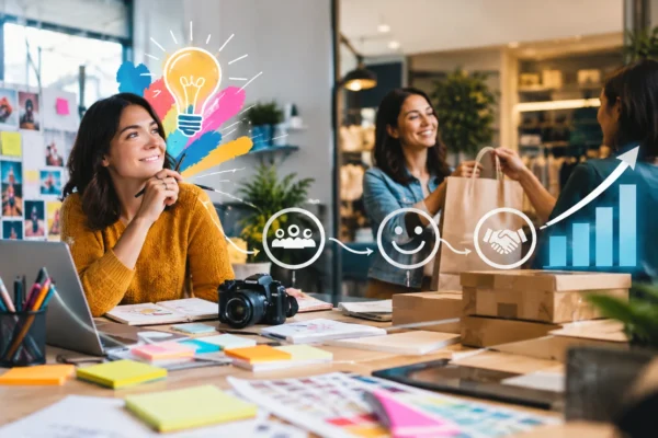 Efectos de la creatividad en la clientela y en el negocio