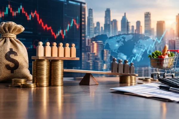 Principales riesgos de mercado y su impacto en la distribución del ingreso